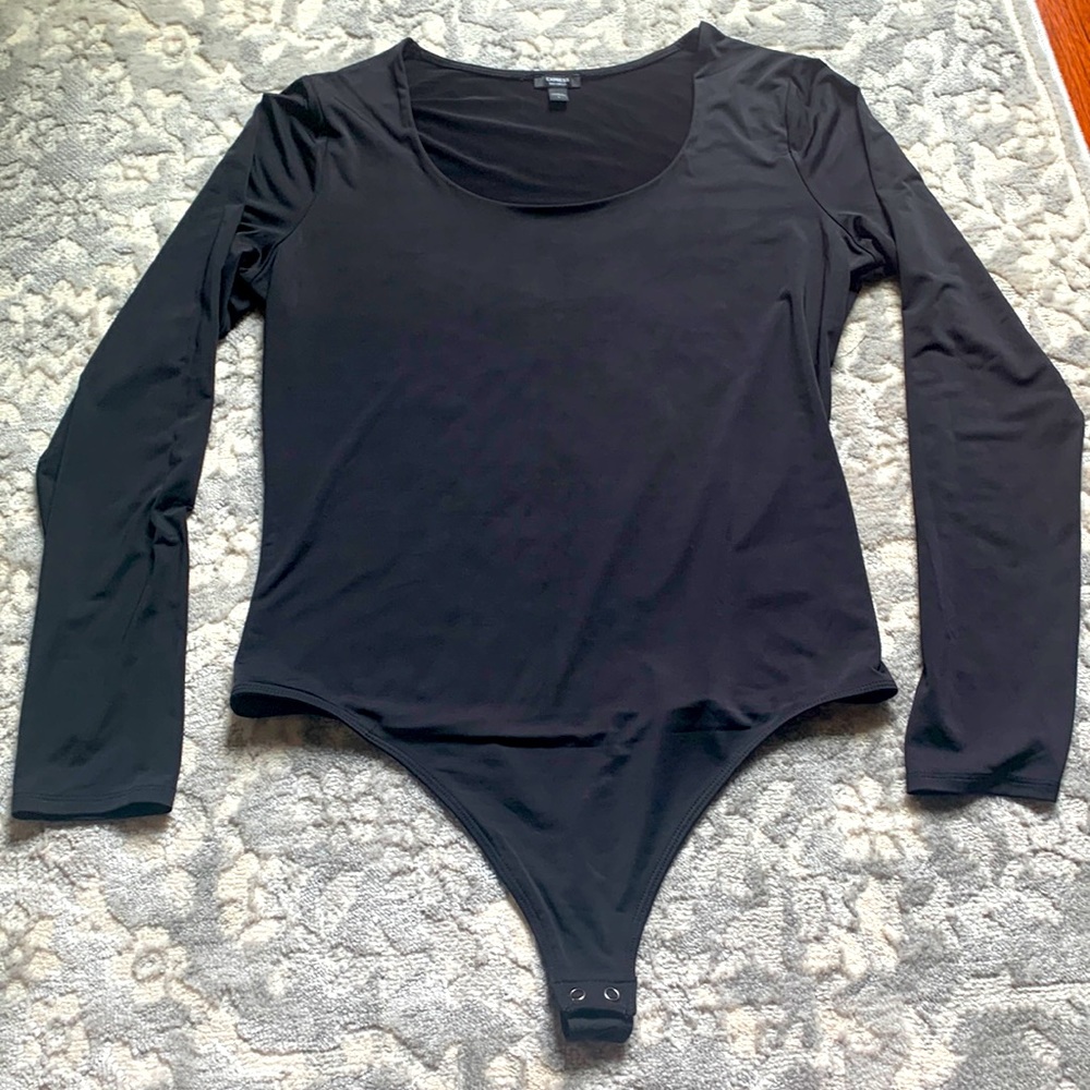 Express black long sleeved bodysuit. Excellent condition